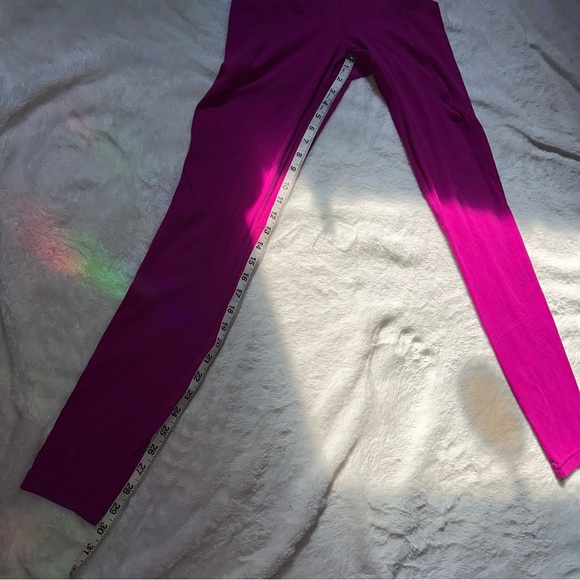 ATHLETA Salutation Stash Pocket II Tight Small Tall Exotic Fuchsia Pink Leggings - Picture 7 of 10